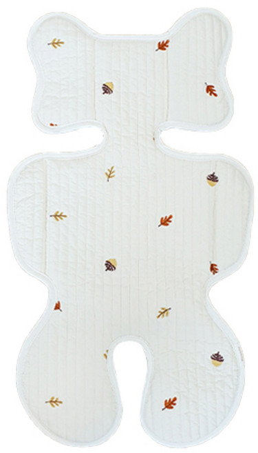 마롤로뜨 소프트 쿨 유모차 시트 라이너, 메이플토리, 1개