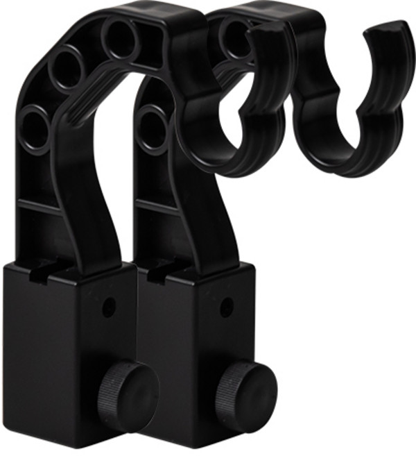 안뚫어 고리 ver. 4 2p, 블랙