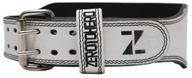 제로투히어로 리프팅 프리미엄 레더 허리보호대, 1개, WHITE