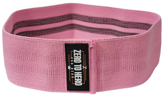 제로투히어로 힙업운동 탄성밴드, pink, 1개