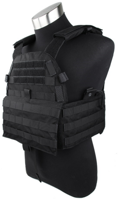 TC LBT 6094A 플레이트 캐리어 전술 조끼, 블랙