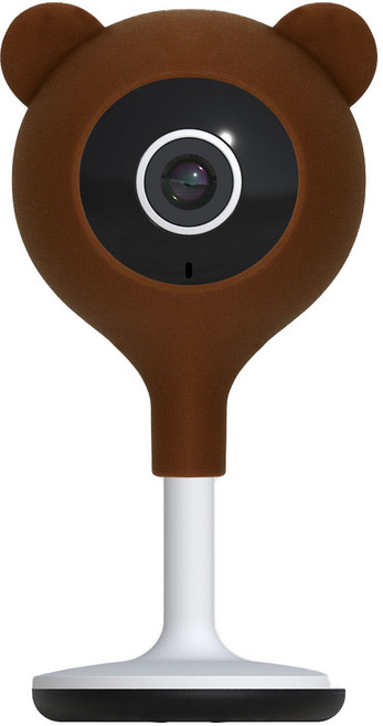 헤이홈 스마트 홈카메라 캐릭터 커버 헤이 베어 브라운, GKN-SCO51-BR, 1개