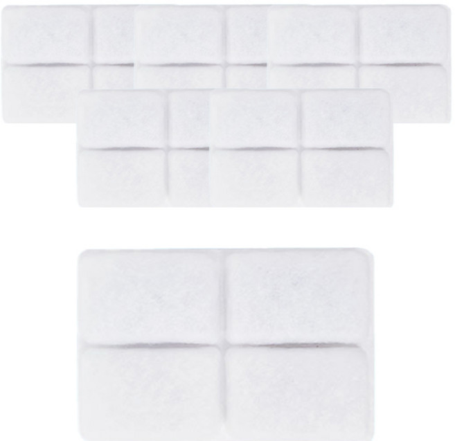 스퀘어 반려동물 정수기 필터, 6개