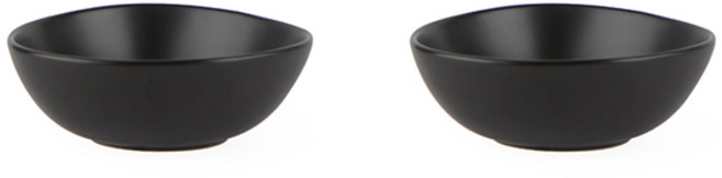 에라토 페블 조약돌 볼 15.5cm, 블랙, 2개