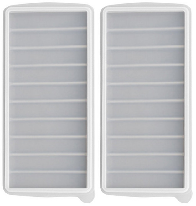 파스텔 국산 실리콘 아이스몰드 막대 10구 2p, 그레이, 2개