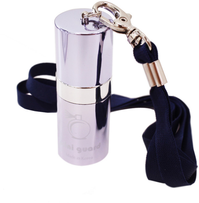 모블 미니가드 호신용 스프레이 바이올렛실버, 1개
