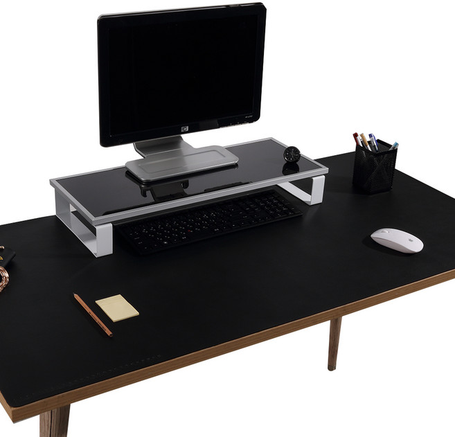 다니카 가죽 와이드 데스크 매트 KM-2000, 블랙