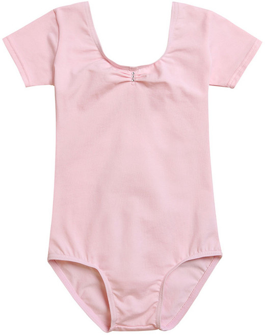 베베샤 여아용 반팔 레오타드