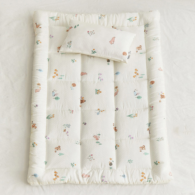 쉬즈홈 국내제조 유아 인견 토퍼, 요거트아이보리, 1개