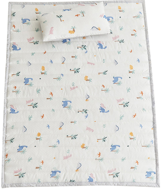 쉬즈홈 국내제조 유아인견 패드, 다이노 블루