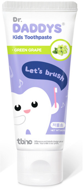 닥터데디스 아동용 저불소 키즈 치약, 60g, 1개