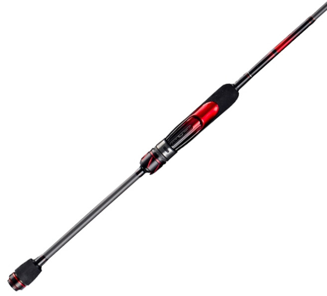 아부가르시아 리얼 스킬 에어 솔리드 팁 762ULS, 블랙 + 레드 + 실버