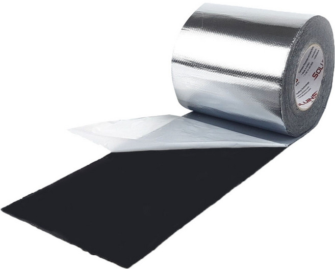 솔루인스 초강력 방수 부틸테이프 알루미늄 3중 구조 은색 SB656 15cm x 5m, 1개