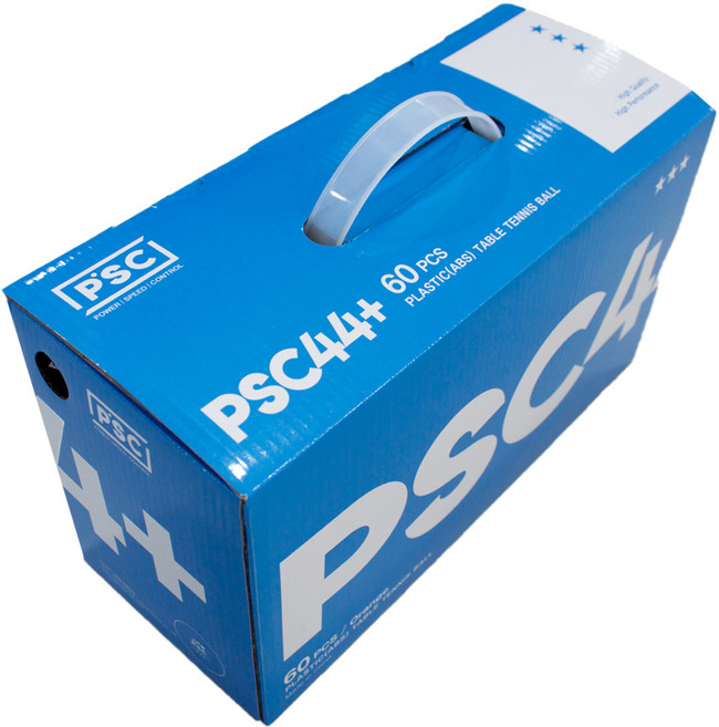 피에스씨 ABS 44+ 라지볼 연습구 60p, 주황색, 1개