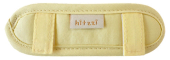 힛찌 강아지 목 보호 쿠션, 옐로우, 1개