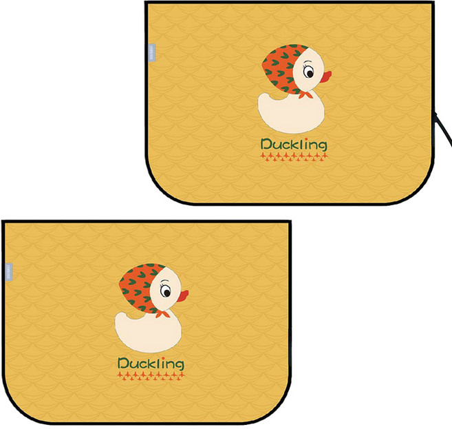 차량용 자석 햇빛가리개, 오리, 2개