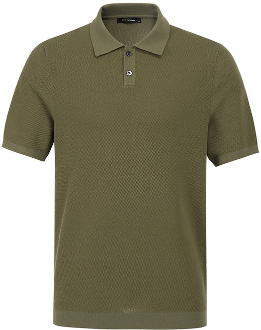 킨록 남성용 버튼 카라 반팔 니트 티셔츠 JBW64