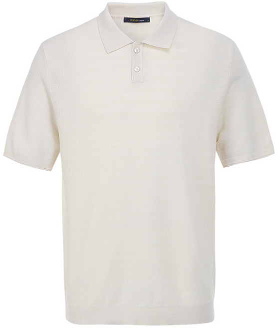 킨록 남성용 버튼 카라 반팔 니트 티셔츠 JBW63