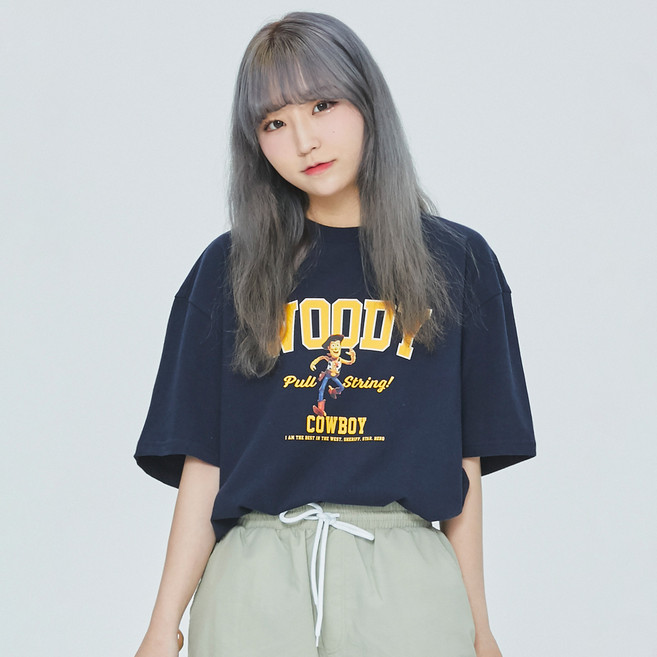 핸즈인더포켓 WOODY GRAPHIC 반팔 티셔츠