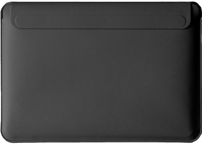 이킵먼트 레더프로 3세대 맥북 가죽 파우치, Space Grey, 1개