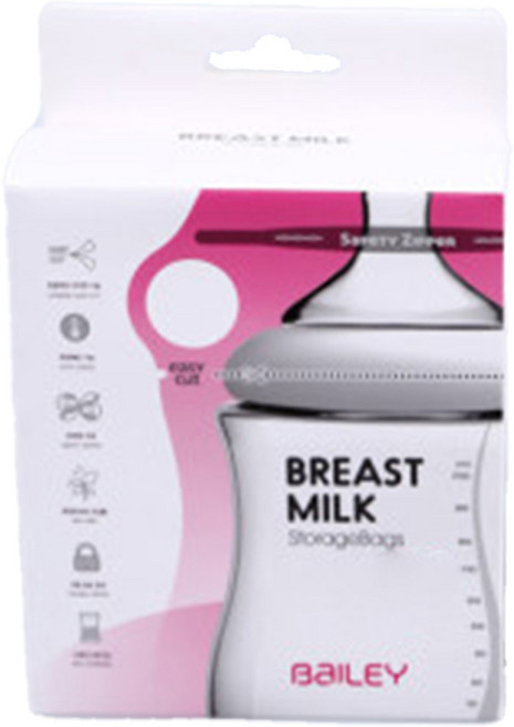 베일리 핑거레스트 모유저장팩 200ml, 130개입, 1개