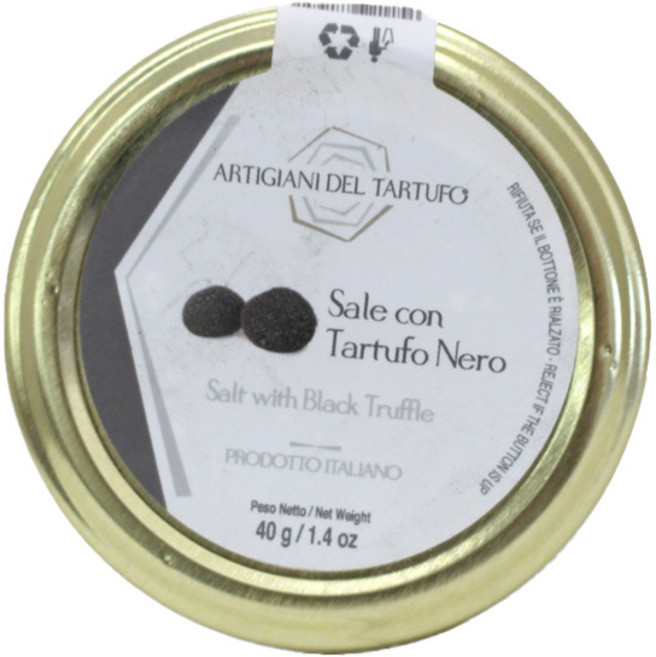 ARTIGIANI DEL TARTUFO 黑松露鹽, 40克, 1個
