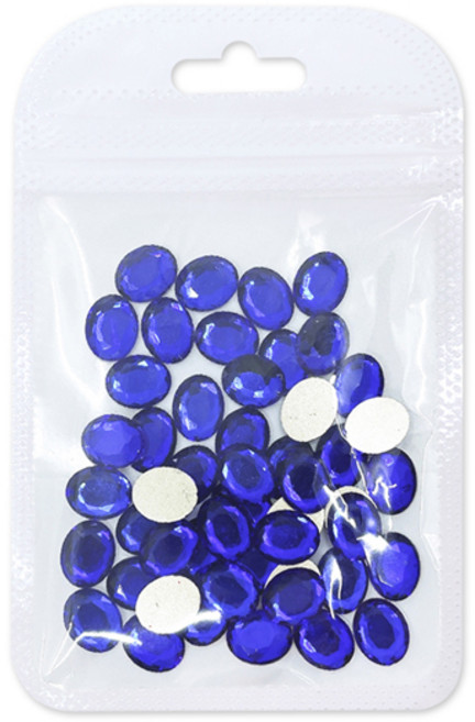 메이브라운 네일스톤 대용량 스페셜오발 8 x 10 mm, 50개