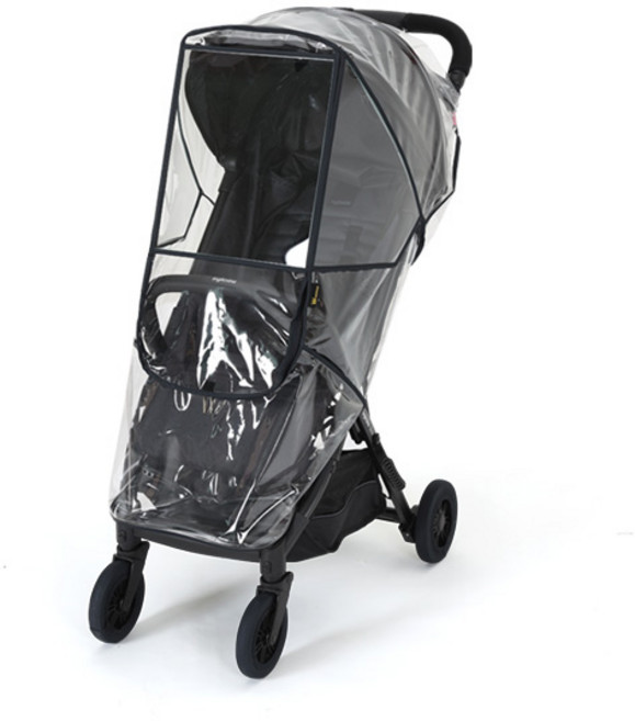 맘네스트 잉글레시나 퀴드 + 퀴드2 전용 유모차 커버, 투명, 1개