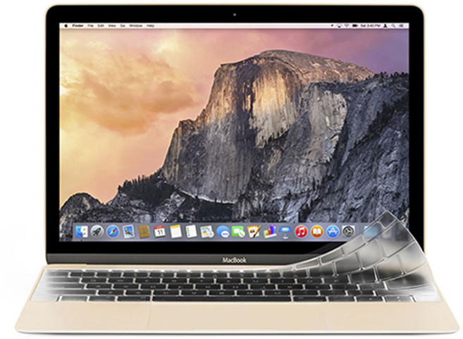 애니클리어 맥북 실리콘 에어 프로 레티나 터치바 키스킨 뉴에어13 A2337, 투명, 1개