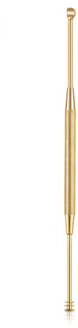 미스터그린 스텐 나선 스푼형 골드 귀이개 MR2157, 1개입, 1개