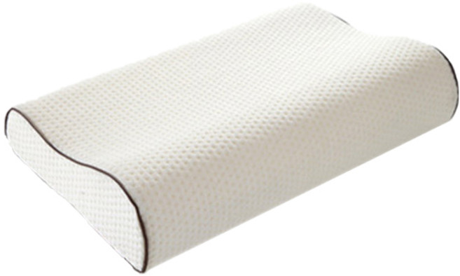 일상잡화 3D 메모리폼 베개, 화이트, 1개