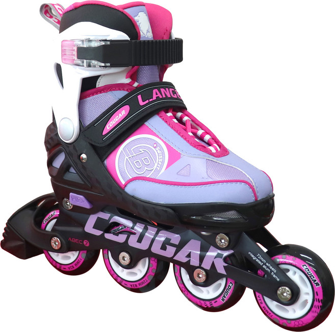 스위스핏 USA 쿠거 인라인 스케이트, 퍼플, 1개