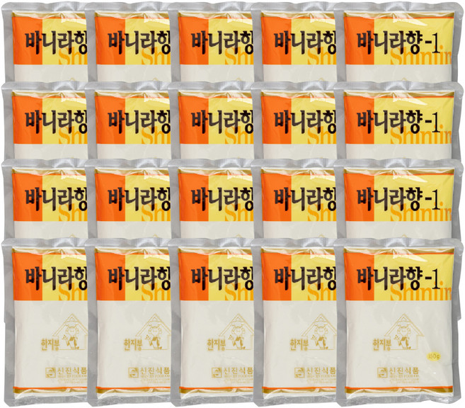 신진식품 바니라향, 20개, 150g