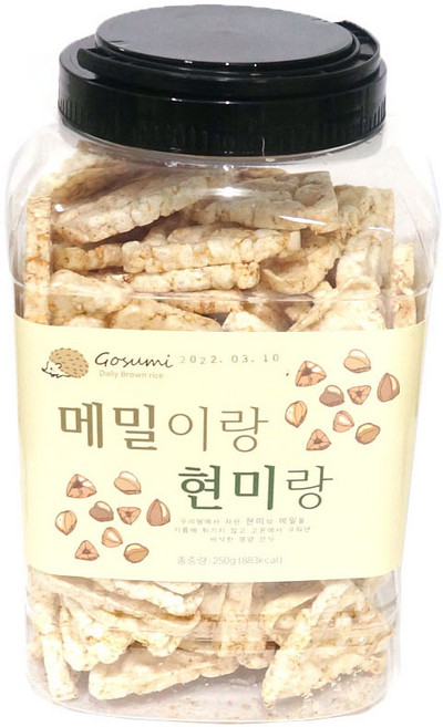 메밀이랑 현미랑, 250g, 1개