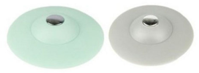 루아르모 욕실 화장실 다용도 원터치 배수구 덮개 2p, 랜덤 발송