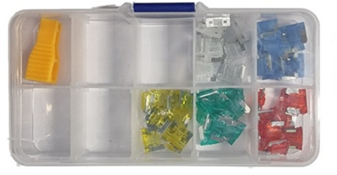 대성부품 차량용 휴즈 최신형 미니 50p 세트, 1세트