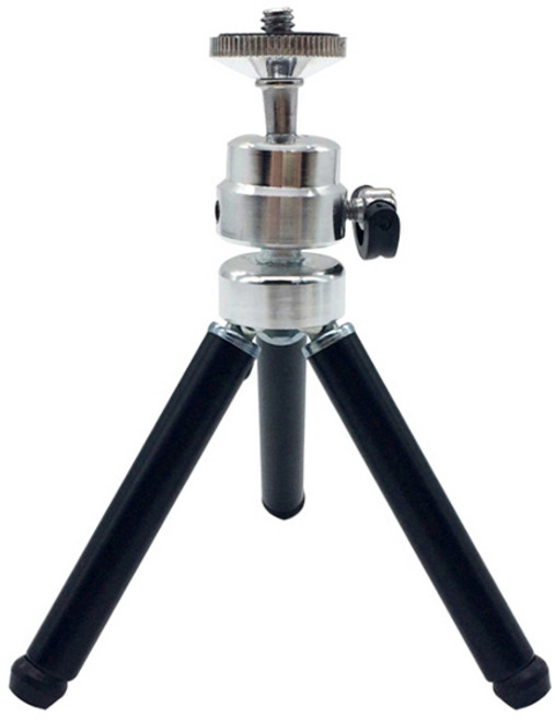 미니 삼각대 13.5cm, 블랙, 1개