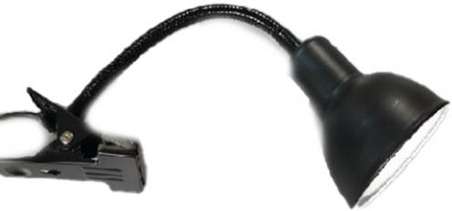 육지 반수생 거북이 전방향 집게형 램프 히터기, 1개