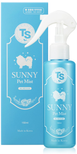 TS 써니 애견미스트 베이비파우더향, 150ml, 1개입, 1개