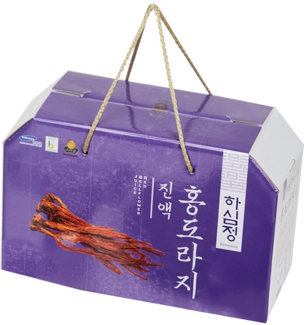 하심정 홍도라지진액, 30개, 80ml