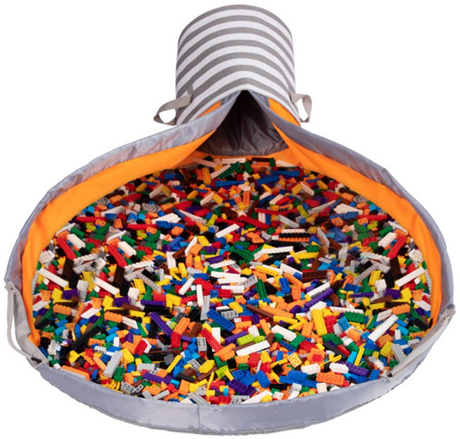 시벅스 지퍼형 레고 정리함 1.5m, Light warm gray, 1개