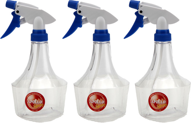 APOLLO 분무기 451 450ml, 투명, 3개
