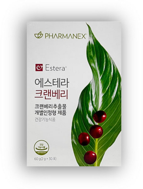 파마넥스 에스테라 크랜베리, 1개, 60g