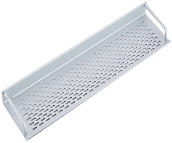 또사자 접착 다용도 욕실 선반, 실버, 1개