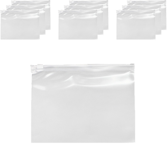 베스트팩 소프트 투명 슬라이드 지퍼백 13호, 10개입, 1개