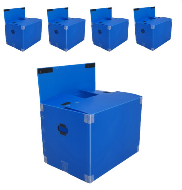 이사박스 밸크로 5호, 블루, 5개