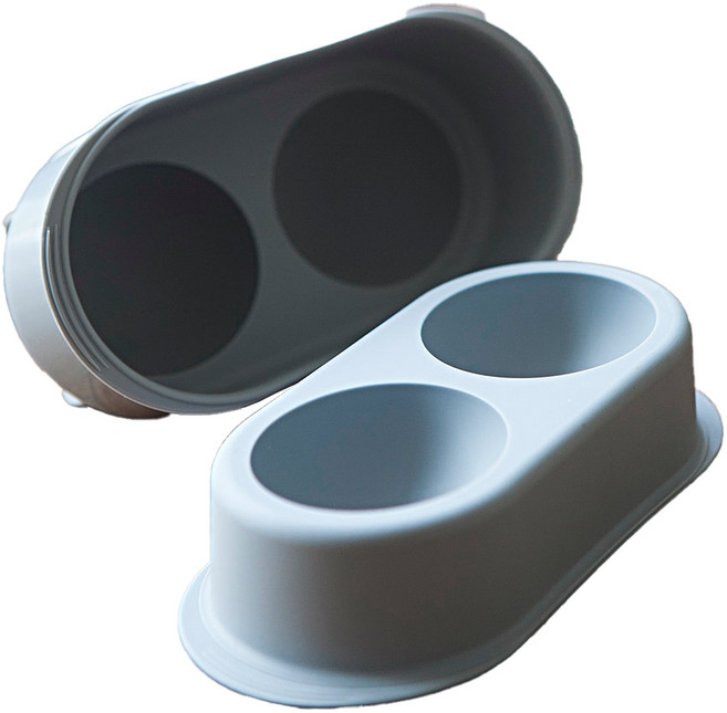 제이테이블 실리콘 아이스몰드 얼음틀 왕볼원형 2구, 그레이