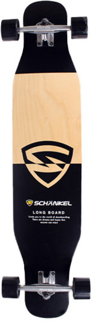 쉥켈 스위스비기뉴 스케이트 롱보드 + 캐나다 메이플 T공구 + 가방 세트, WOOD BLACK, 1개