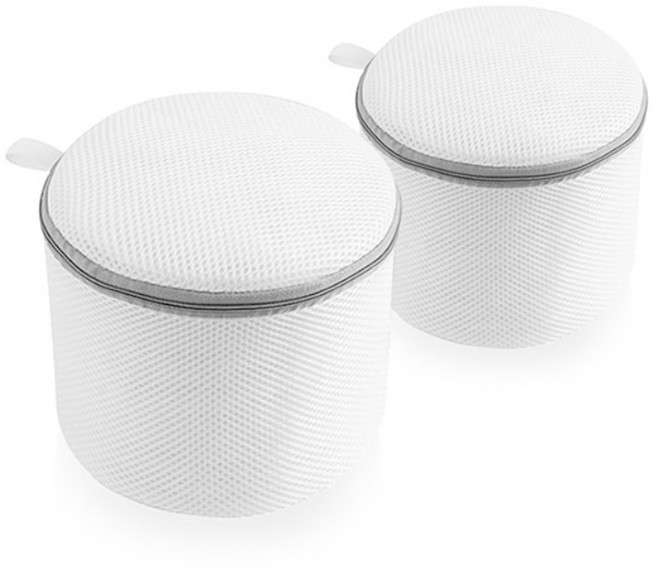 오디스 원형 세탁망, 혼합색상, 2개