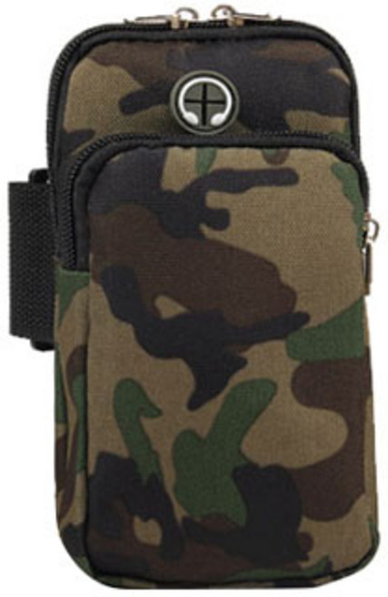 스타 힙 스타일 카모 패턴 암 밴드, 리얼 카모, 1개